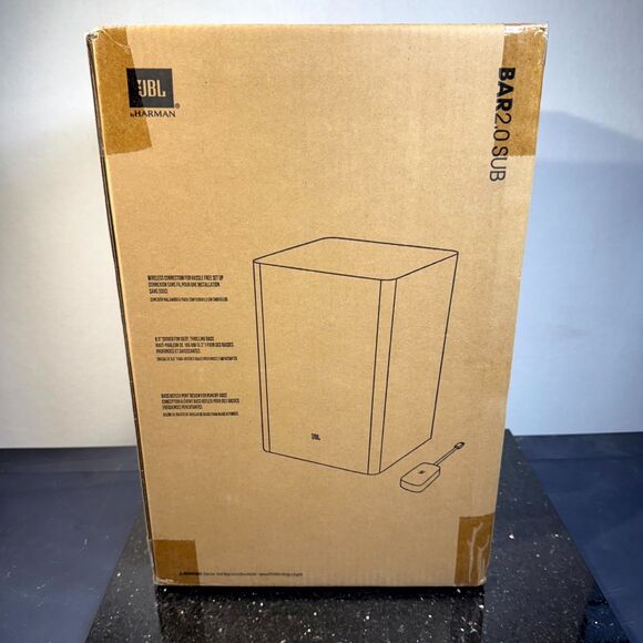 JBL Bar 2.0 Black Subwhoofer NEW (A2) - Picture 5 of 7